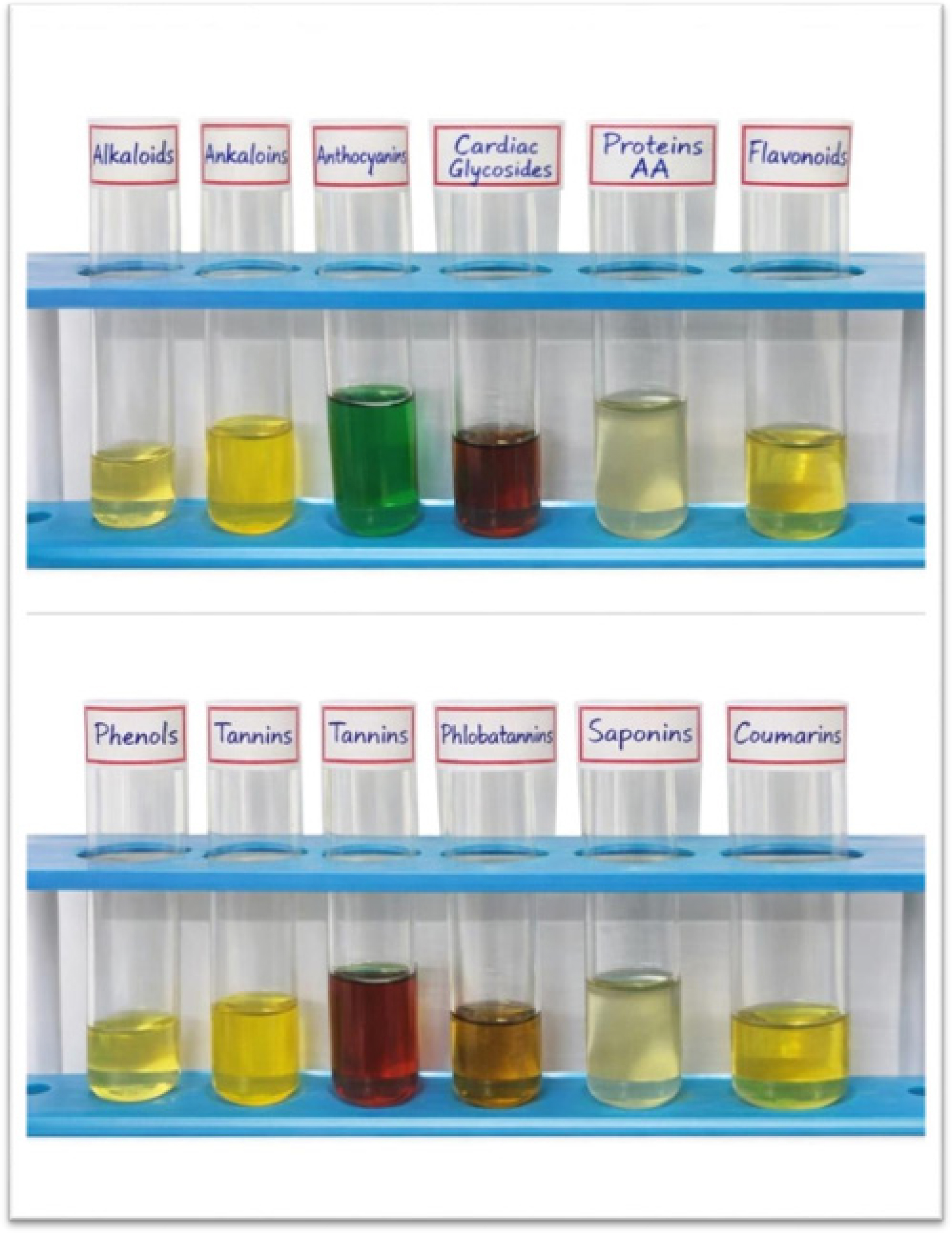 Qualitative analysis of fenugreek seed (Trigonella foenum-graecum) ethanolic extract.