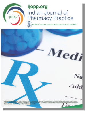 Indian Journal of Pharmacy Practice cover