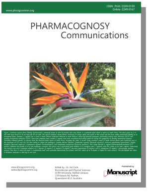 Pharmacognosy Communications volume 16, issue 2 cover