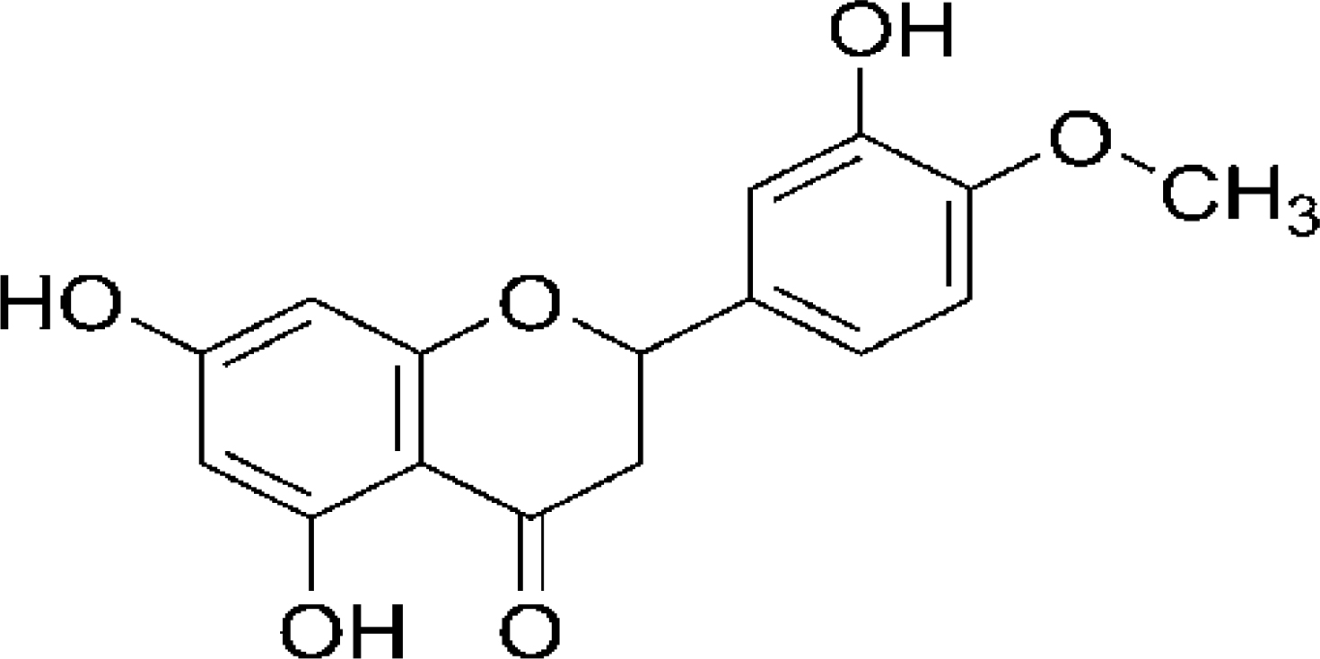 Structure of Hesperetin.