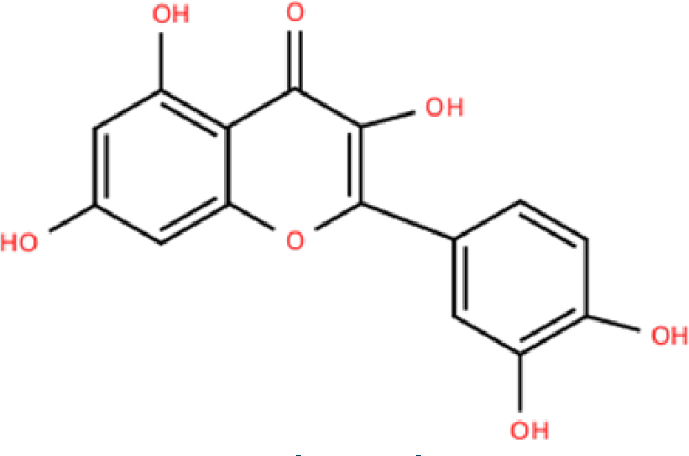 Quercetin Chemical Structure
