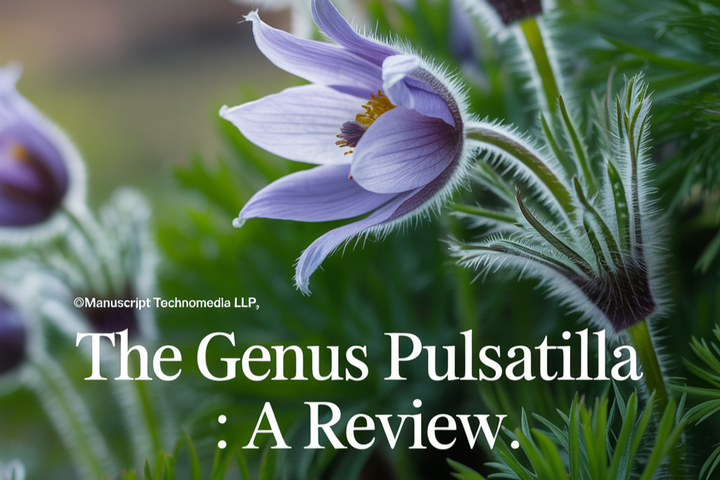 The Genus Pulsatilla : A Review