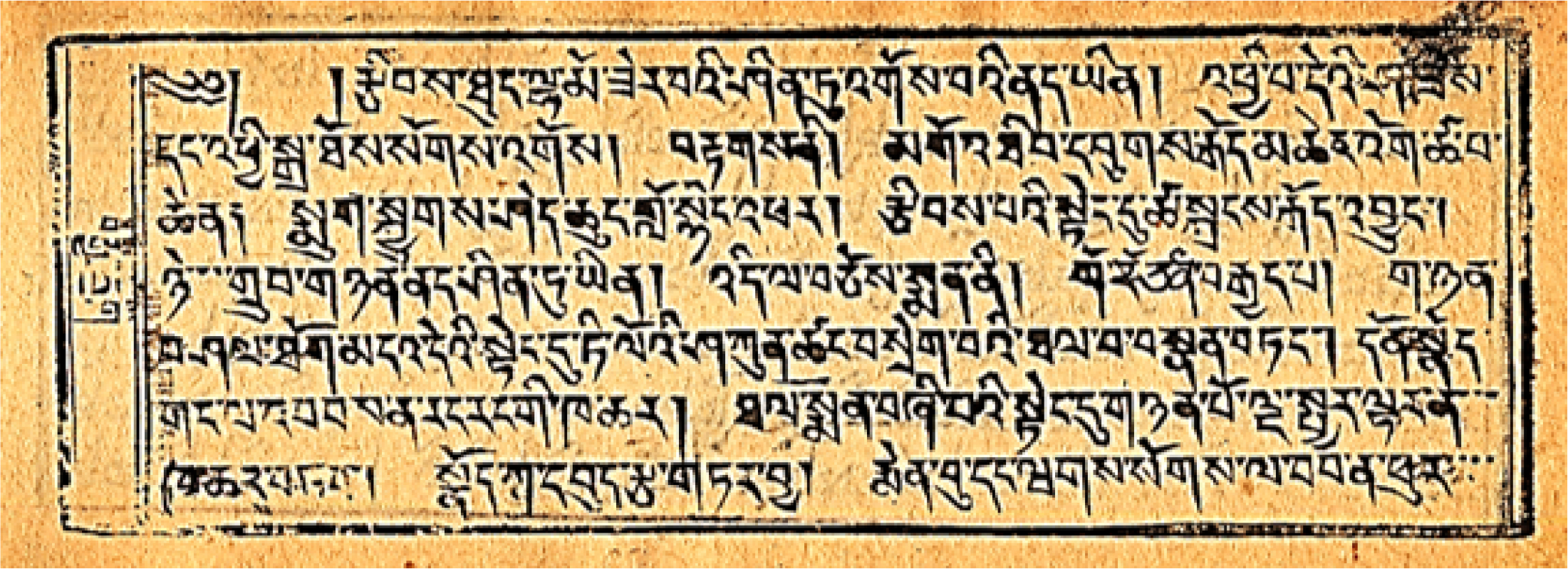 The page of the scripture “Ngo mtshar dga' ston gter mdzod” by Choijamts in 1922, about treating marmot plague.